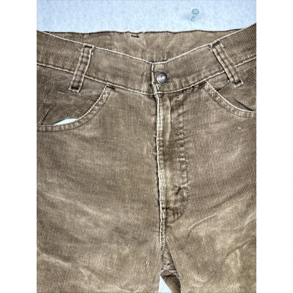 Vintage 70s Levi Strauss Cordoroy Jeans 419-1529 Size 12 24x26